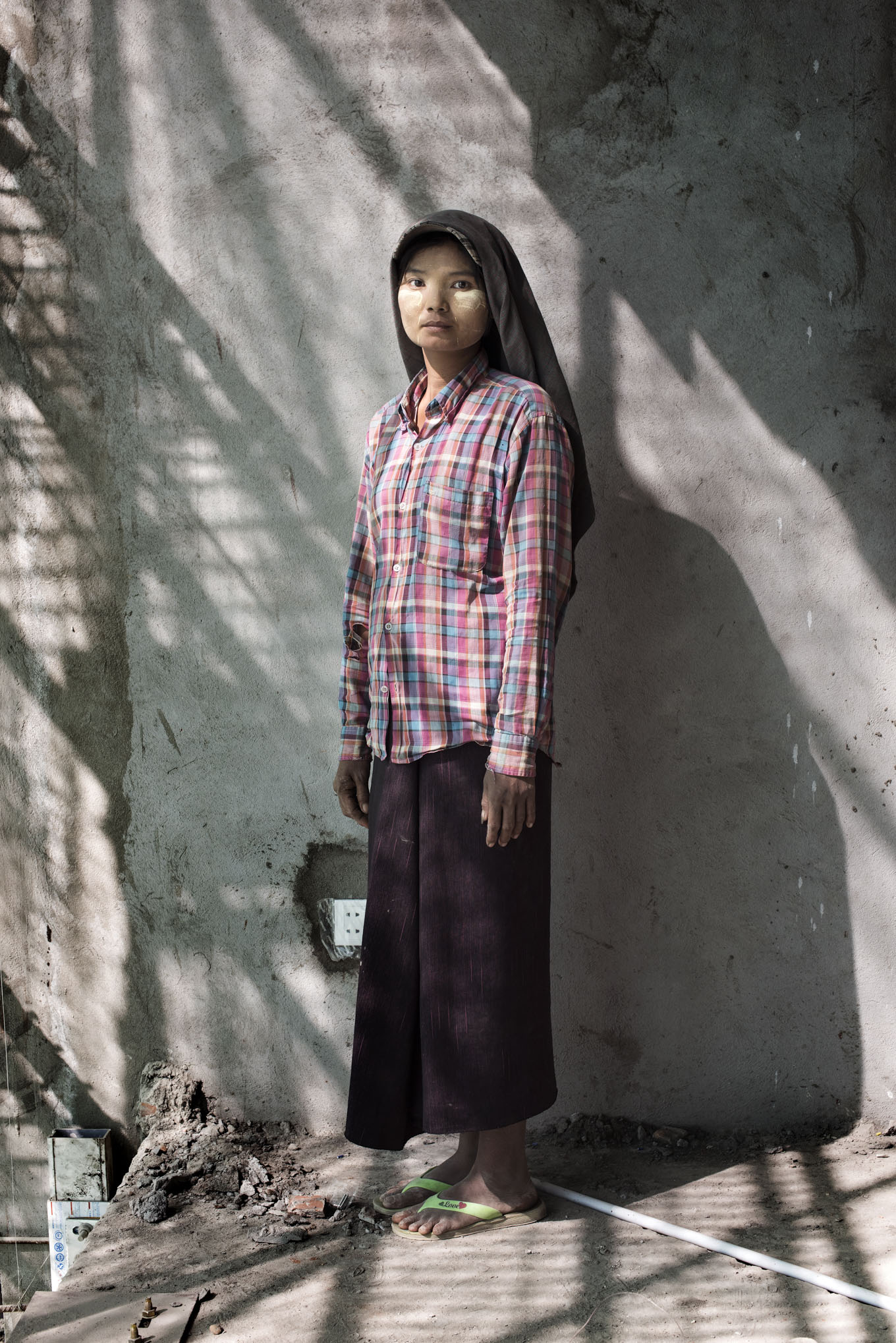 Construction Worker, Myanmar Oxfam